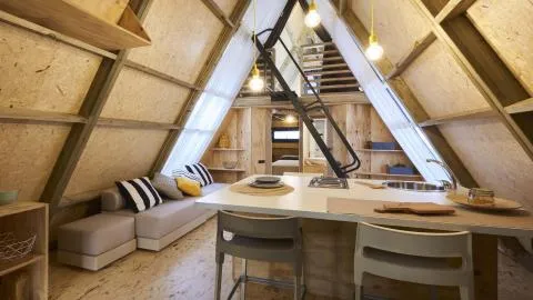 Glamping Luxury Hottub Cabin