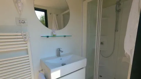 Comfort pitch with private bathroom Papillon